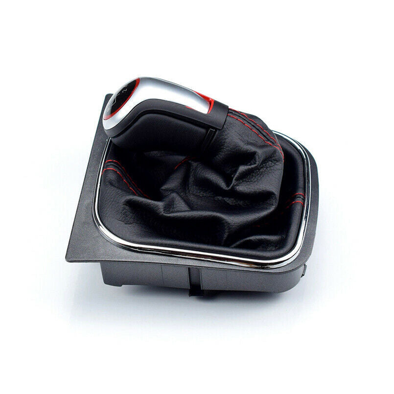 Shift button 6-speed boot cover for VW for VW for Golf MK5 MK6 Q