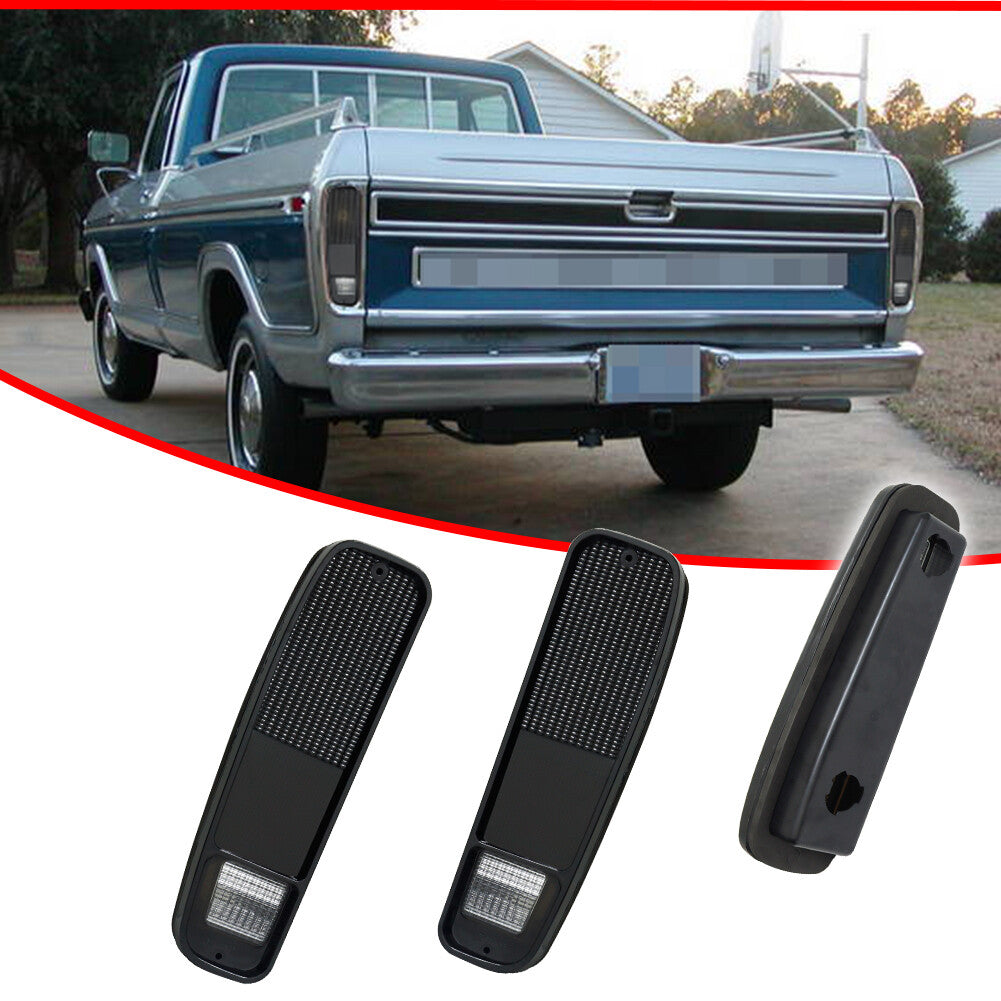 Smoked tail light set suitable for 1973-1979 trucks 1978-19 Bronco 1975-91 Econoline- v