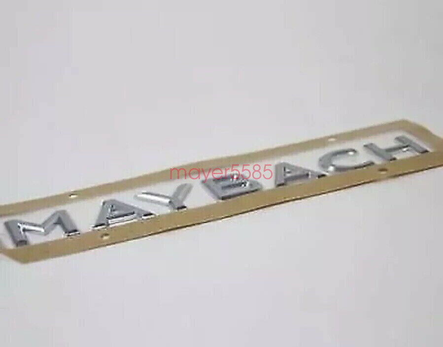 1-pack of new ABS for Mercedes - for Maybach letter trunk badge stickers