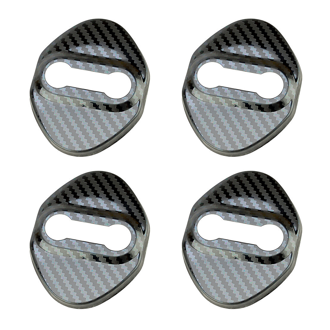 4Pcs Door Lock Protection Cover Trim Fit for for Honda CR-V CRV 2007-2023 v