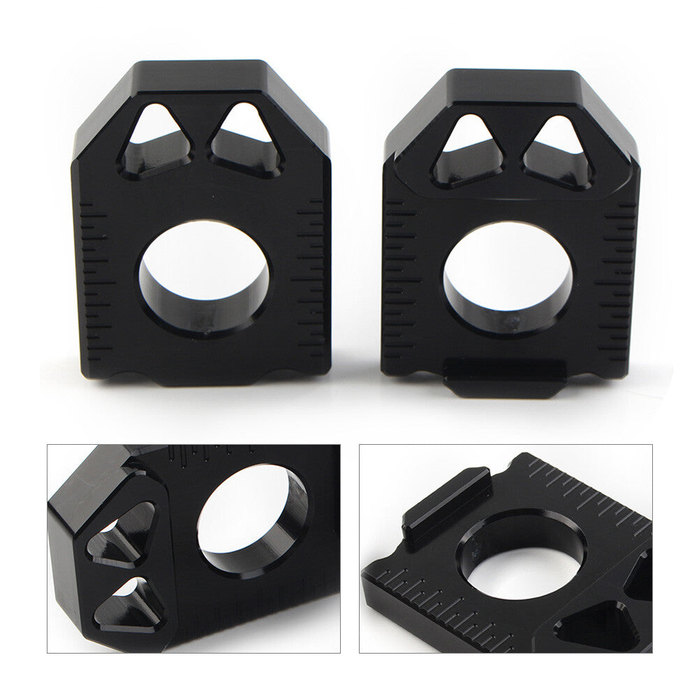 for SUZUKI DRZ400SM 2004-2015 CNC Rear Chain Adjuster Axle Block