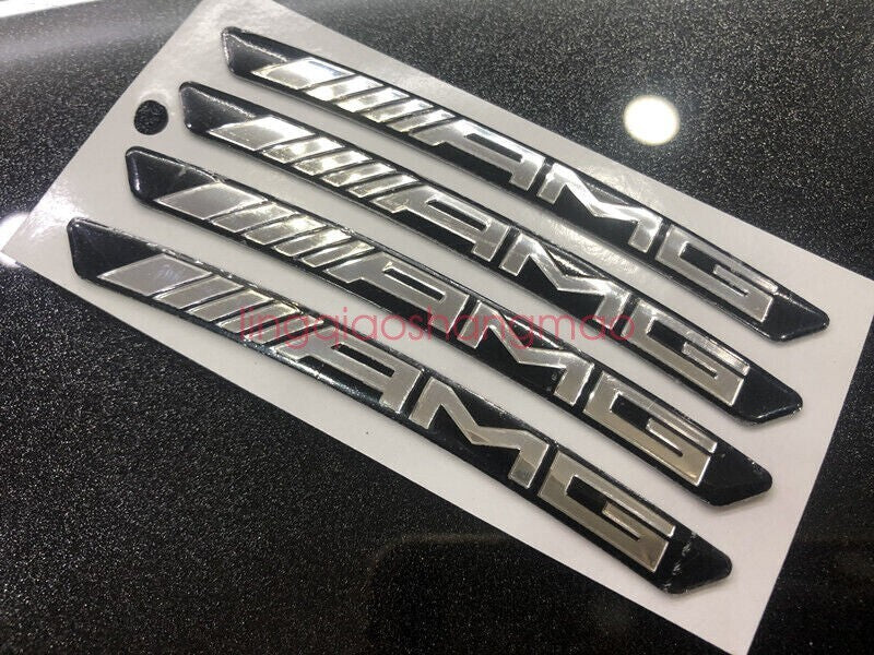 NEW for Mercedes AMG Edition Sport Wheels Badge 3D Sticker Logo Emblem Decoration