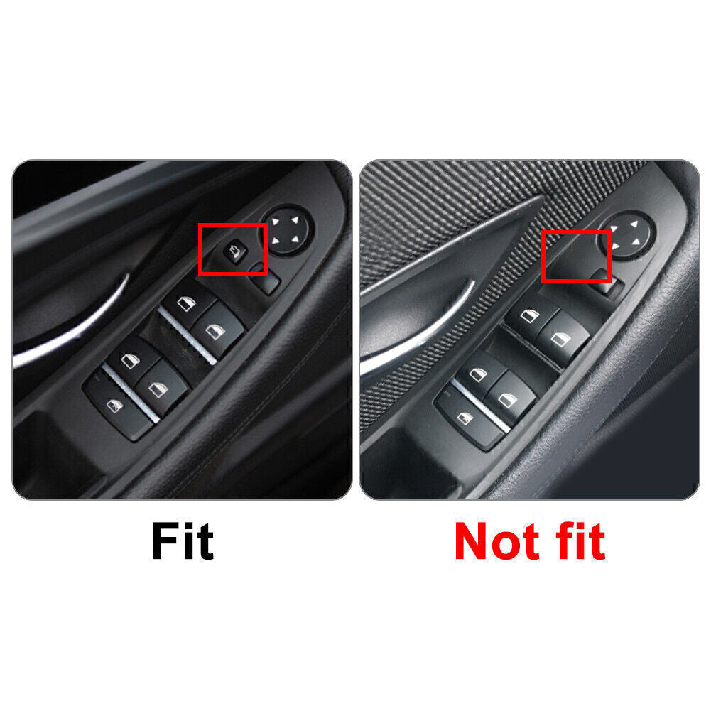 Front Left Inner Door Panel Handle Pull Trim Cover for BMW 5 series F10 F11 1pcs