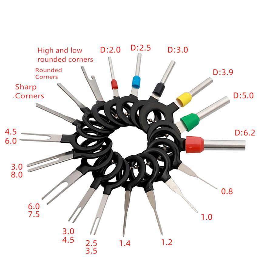 70Pcs Set Pin Wire Kit Extractor Auto CarTerminal Removal Connector Tool