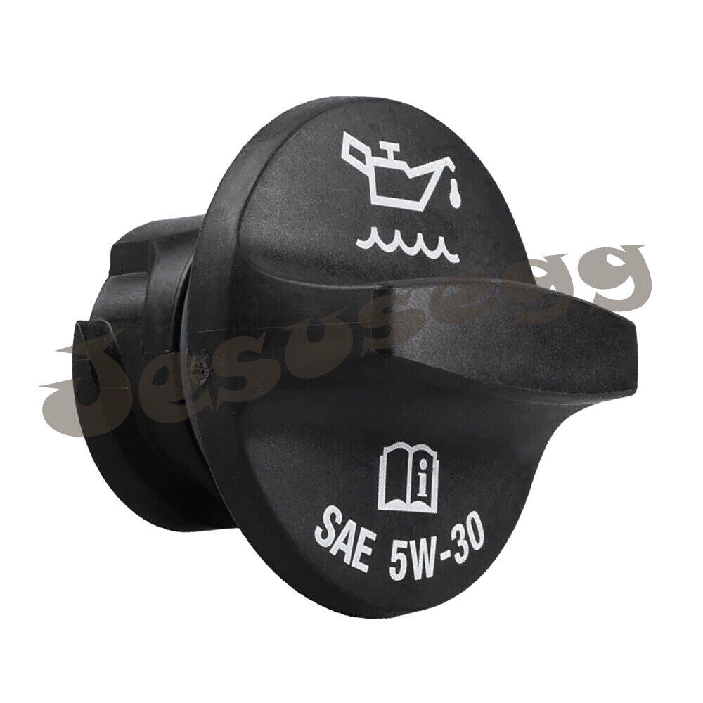 Car Oil Cap Filler Fit for Chevy for Buick for Cadillac 2013-2022 Black Q