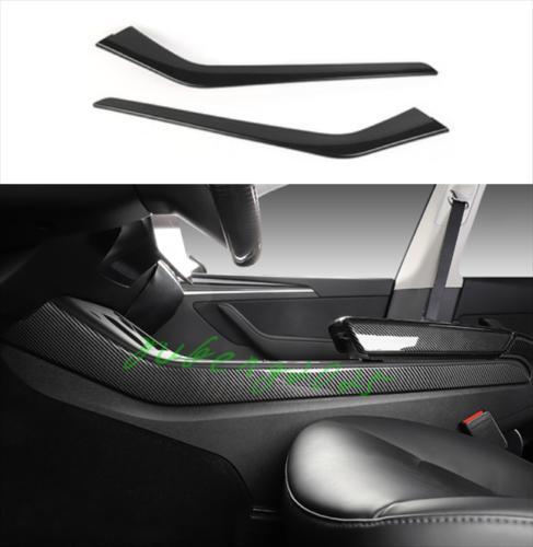 Full Protective Cover for 2021-2023 for Tesla Model 3/Y Gloss Carbon Fiber Interior Trim Kit