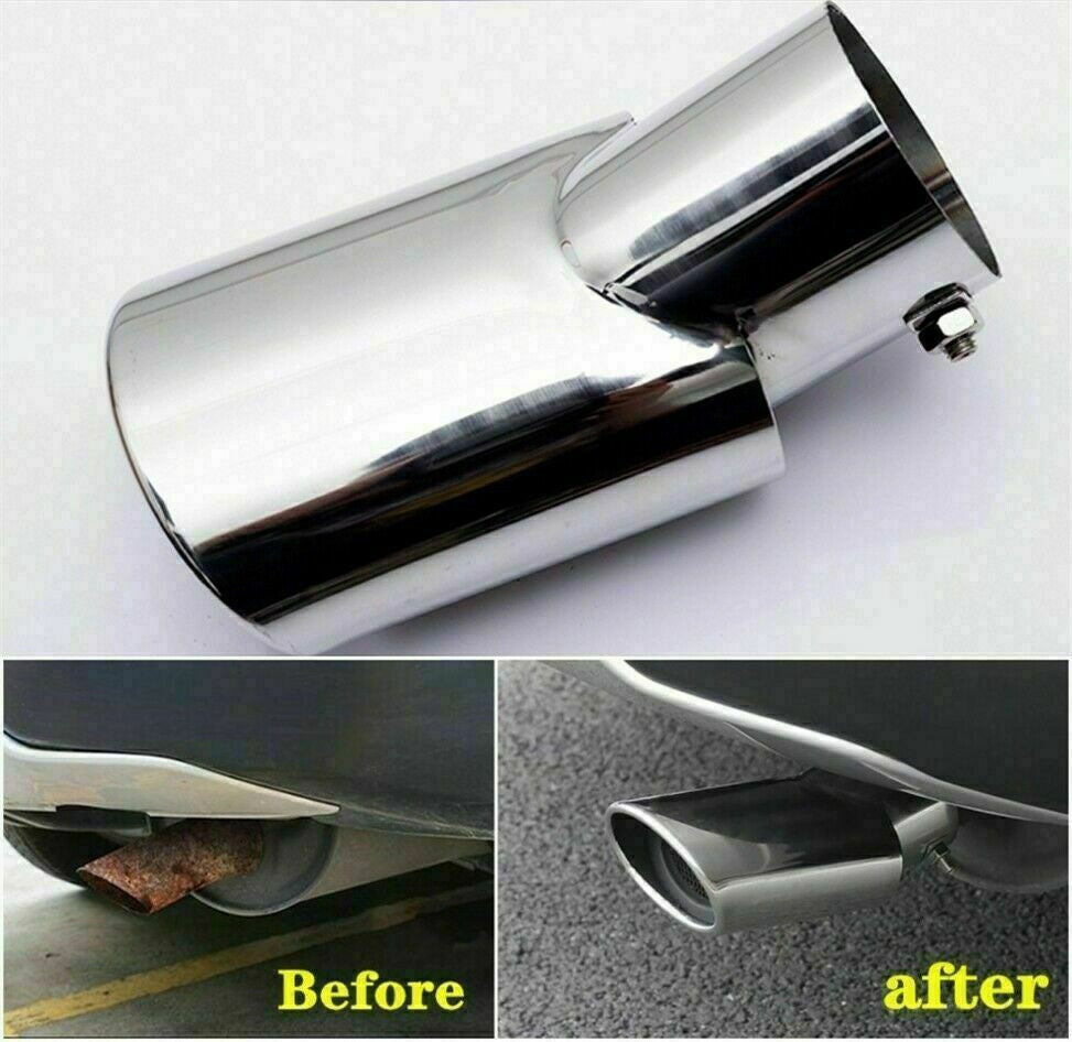 For 2021-24 for Toyota for Sienna Chrome Exhaust Muffler Tail Pipe Tip Tailpipe Trim 1X