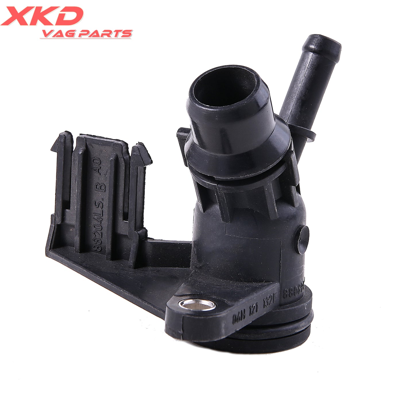 The all-new Cooling Hoze Flange is suitable for Audi A4, A5, A6, and Q5 1.8T and 2.0T models. (06H121132H-)
