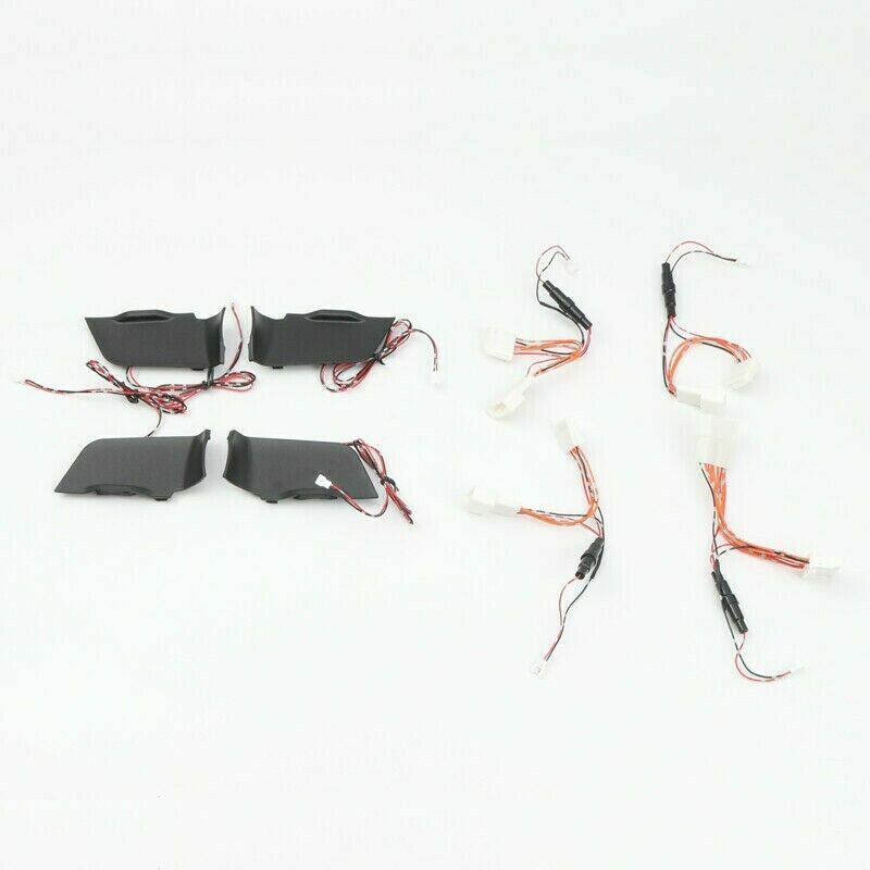 Plug and play blue ambient light handle frame for Toyota RAV4 XA50 2019 - 2021.