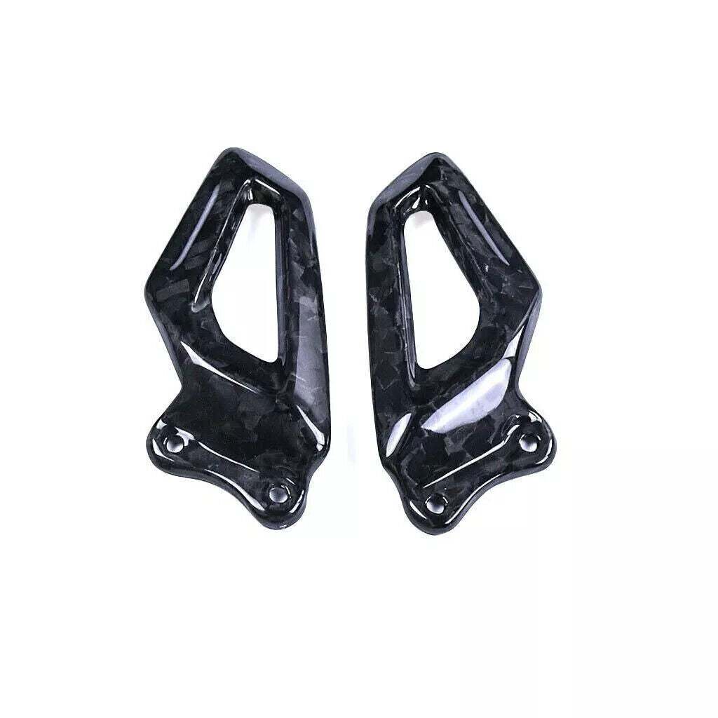 100% Carbon Fiber Heel Guard Rearset Plate Fairing for BMW S1000RR 2023-2024