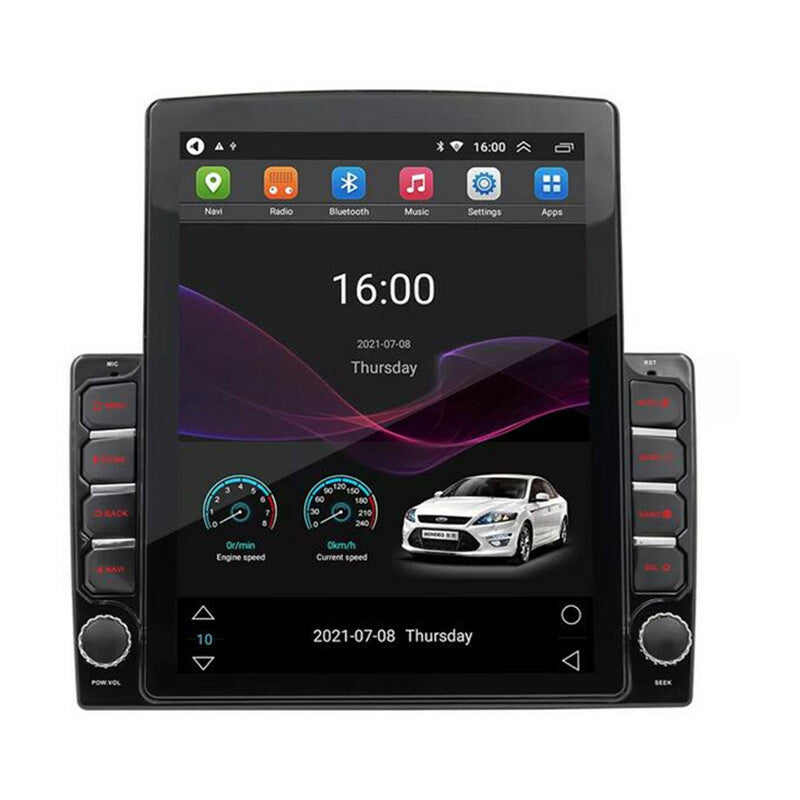 9.7 Vertical Style Screen Android 9.1 Car Radio GPS Navigation Multimedia Play