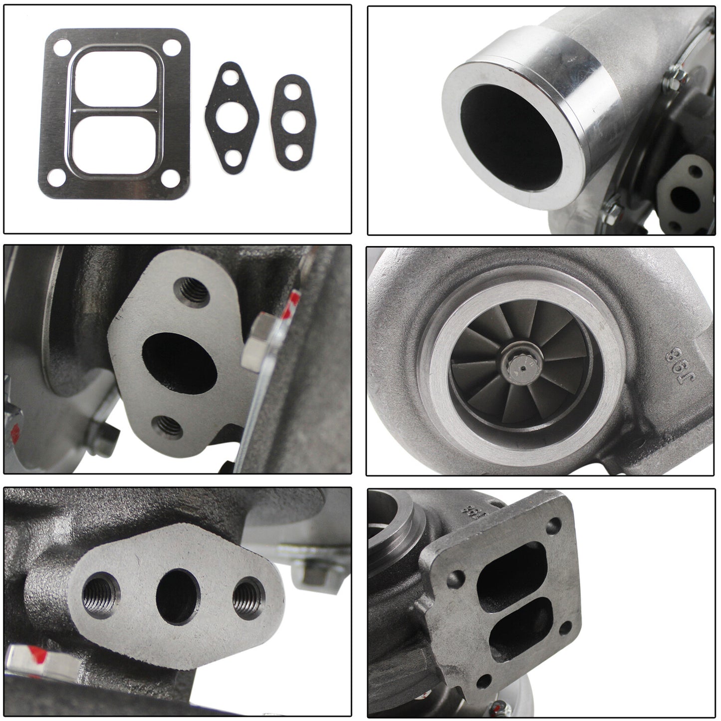 GT45 T4 V-Band 1.05 A/R 98mm Huge Boost Turbo Charger For All 4.0L-6.0L Engine