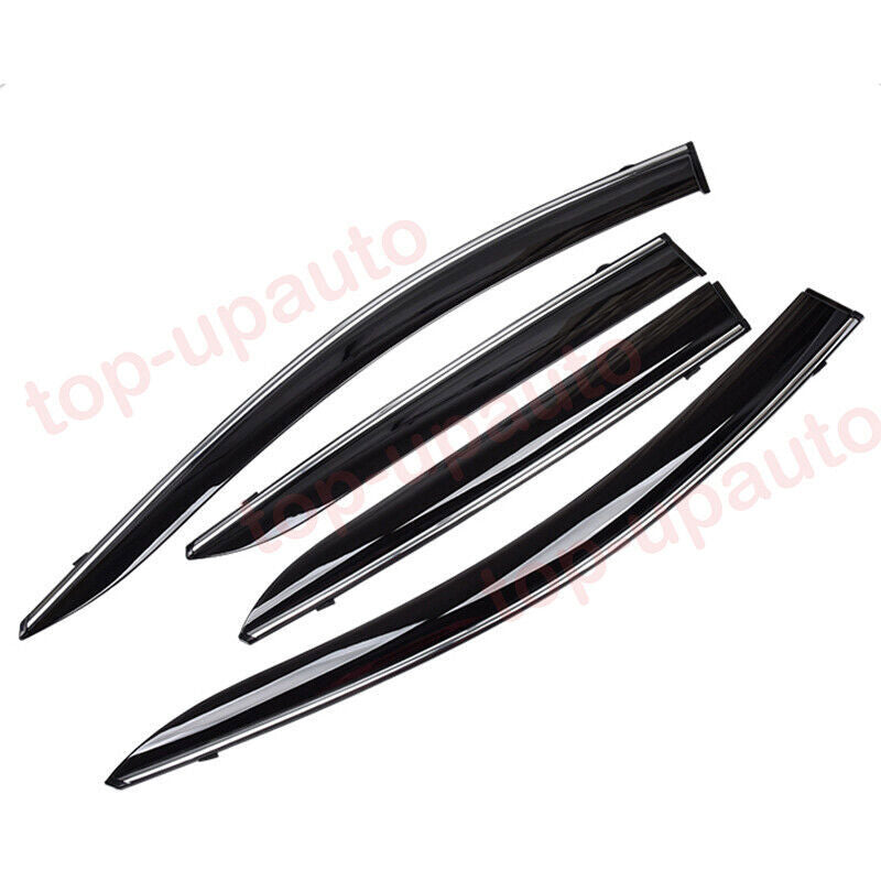 for VW ID.4 2021-2024 Side Window Wind Visors Sun Rain Guard Vent Deflectors