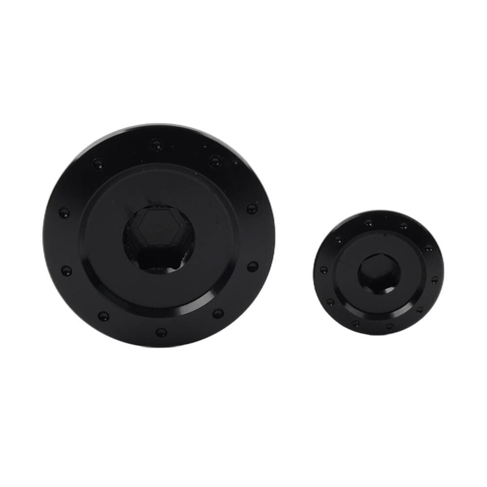 Crankcase Cover Straight Screw Plug Cap Black fit for HONDA CRF250L CRF300 RALLY