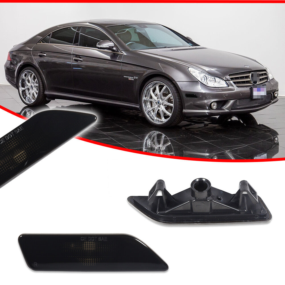 Suitable for 06-2011 W219 CLS500 CLS550 Smoke Front Side Marking Light Lens- v