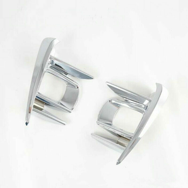 for Toyota for Sienna 2018-20 Chrome Front Fog Bumper Lamp Light Decor Cover Trim 2X