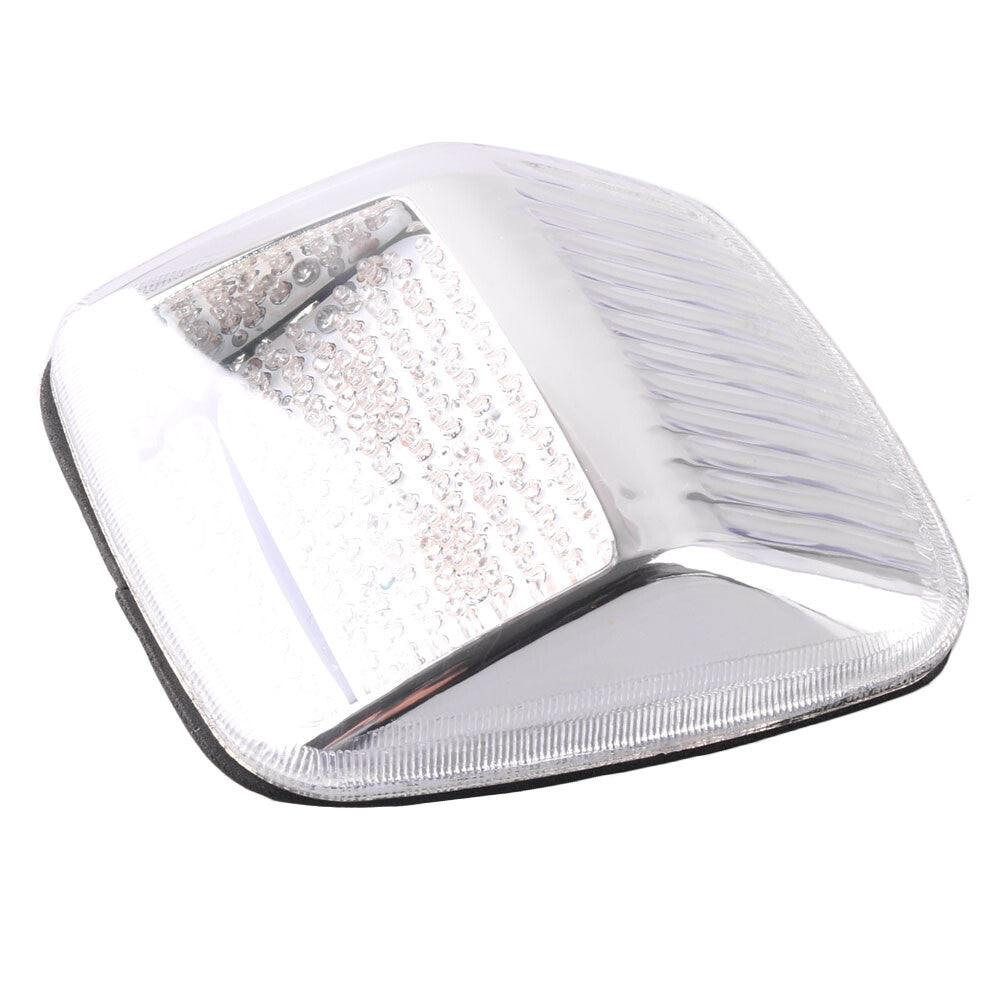 for Harley Deuce All Years / V-ROD 2002-11 03 Clear LED Tail Light Turn Signals Q
