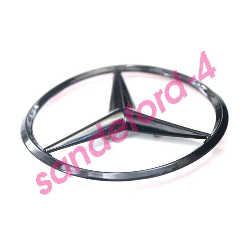 NEW GLOSS BLACK C63 C300 AMG Trunk Star Emblem Rear Logo Badge FOR C250 W204