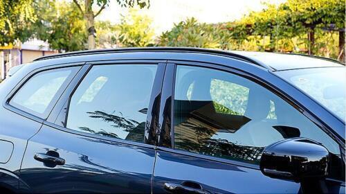 for Volvo XC60 2018-2023 Gloss black Steel Window Frame Strip Cover Trim Set 10x
