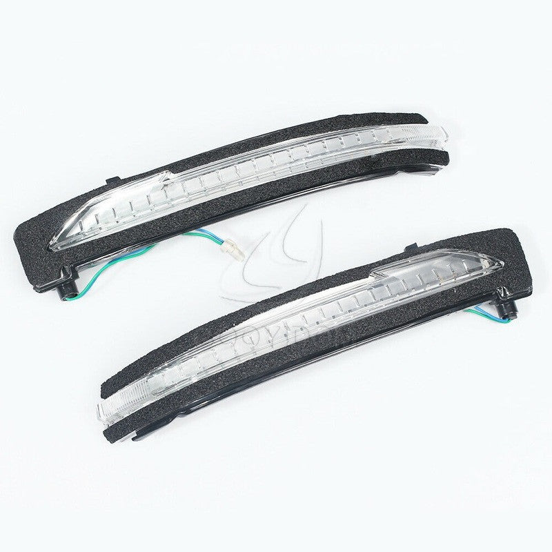 Pair Side Mirror LED Turn Signal Light for Nissan Rogue X-Trail 2014-2018