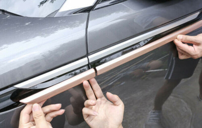 4p for Range Rover Velar 2017-2022 Rose Golden Front Side Vent Fender Cover Trim