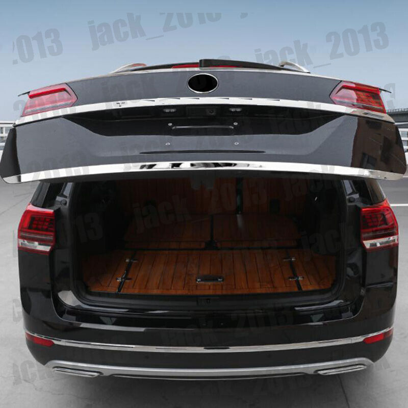 for VW Teramont Atlas 2017-2020 Steel REAR TRUNK TAIL GATE DOOR LID COVER Trim