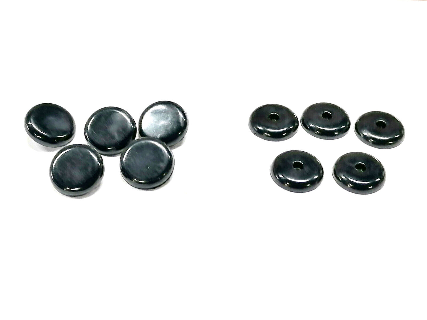 5 Pair Car for Seat Belt Stopper Spacing Limit Buckle Clip Retainer Stop Button Q