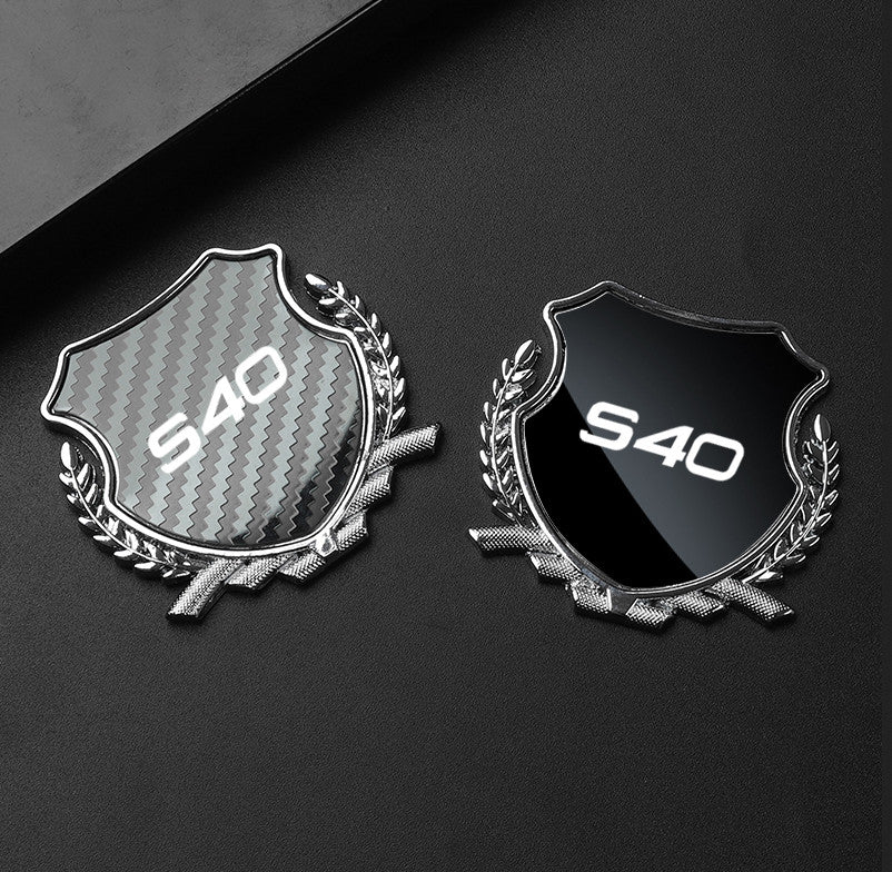 1-pack blue for Alfa Romeo for Stelvio front hood cap ring badge logo cover