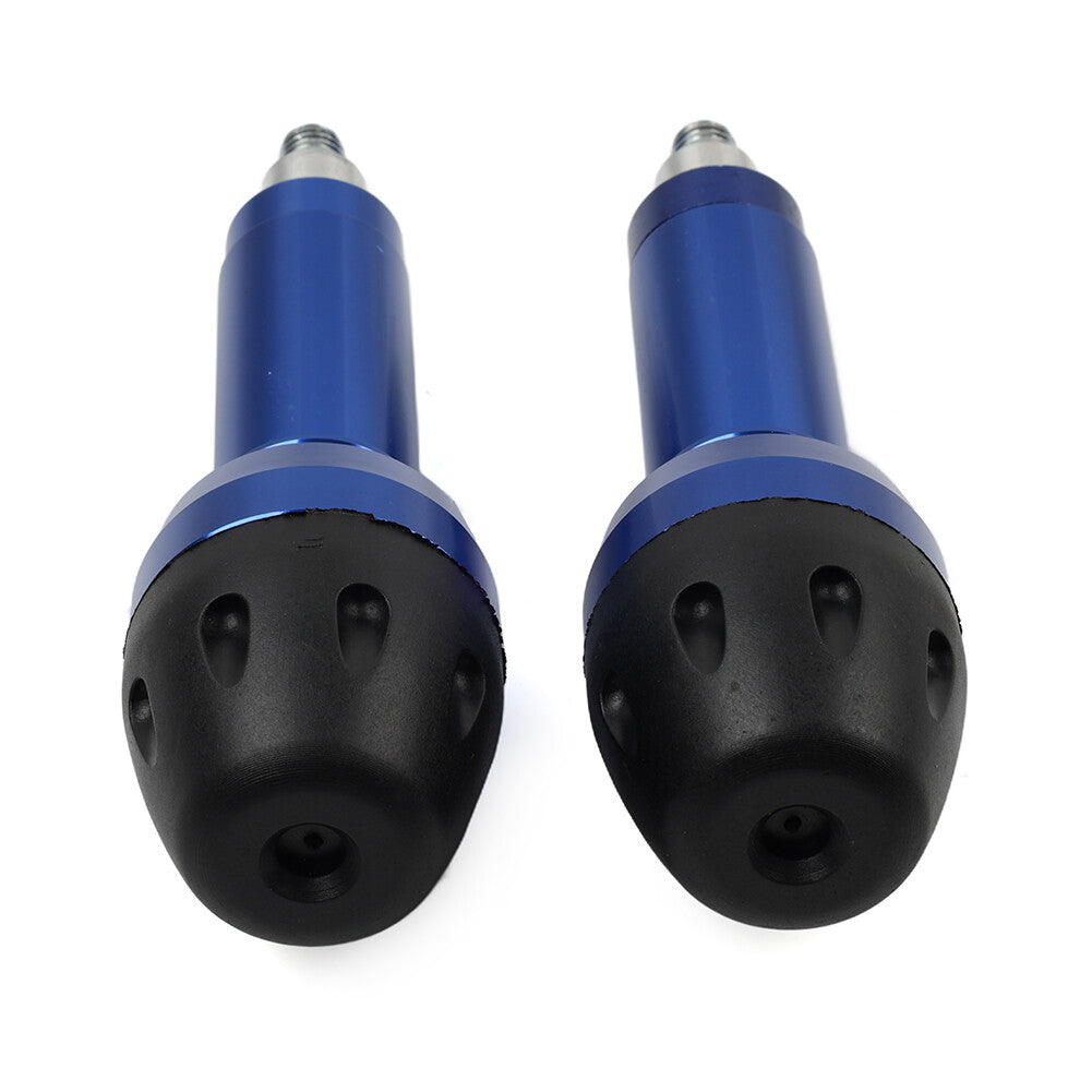 Blue 8MM 10MM Universal Motorcycle Exhaust Frame Slider Crash Falling Protector