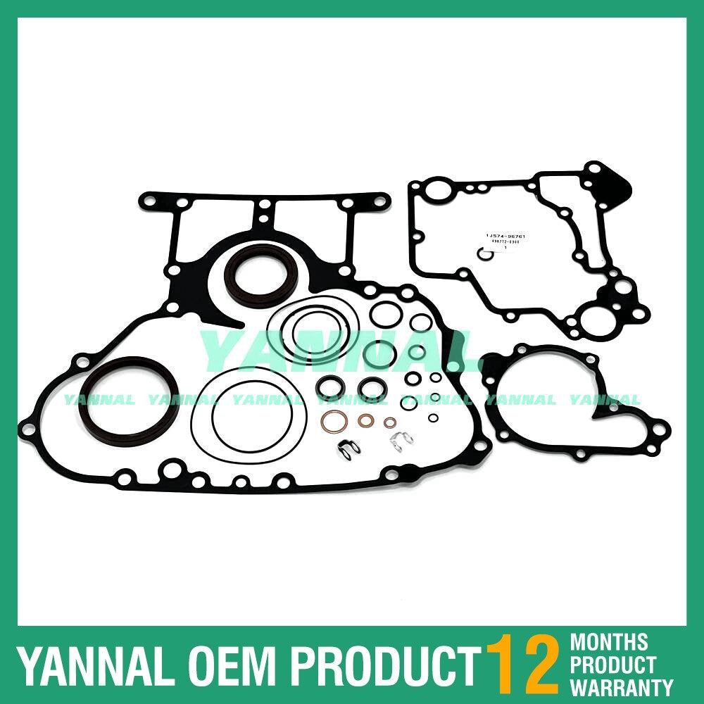 1J770-99360 Bottom gasket kit for Kubota V3307-CR engine parts