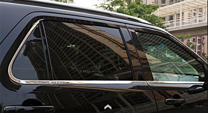 for Ford Explorer 2011-2019 Chrome Steel Bottom Lower Window Frame Sill Cover 6x