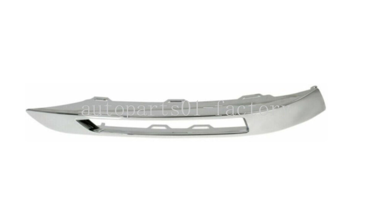 3PCS Front Left Fog Light Grille Chrome Trim Cover for Benz X204 GLK350 13-2015