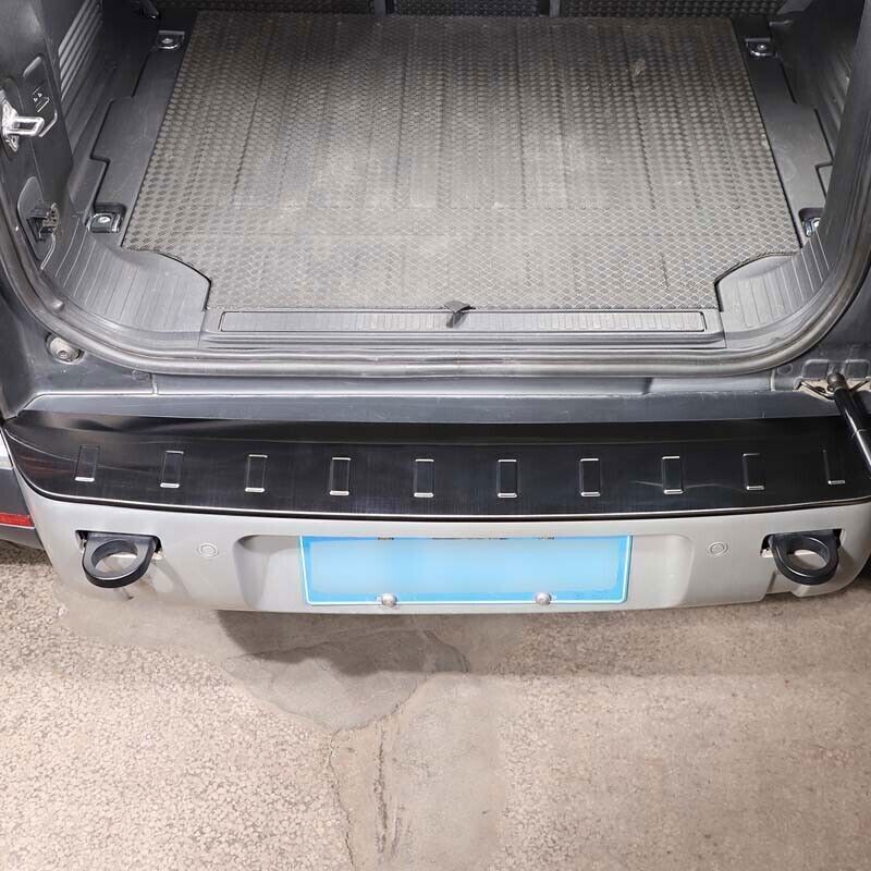 for Land Rover for Defender 2020-2023 Black Outer Rear Bumper Protector Sill Cover