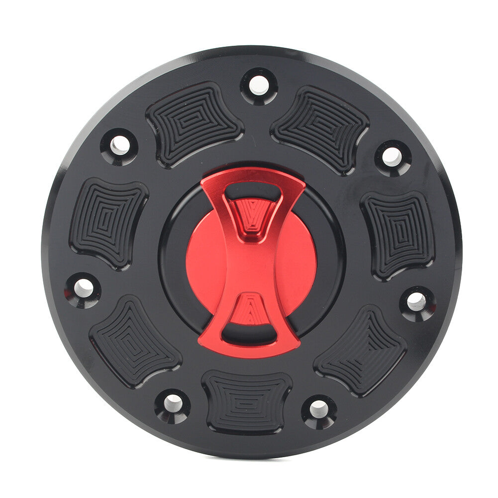 Red Fuel Gas Tank Cap Cover for Kawasaki 500 ZX-6 ZX-7 ZX-9 ZRX-1100