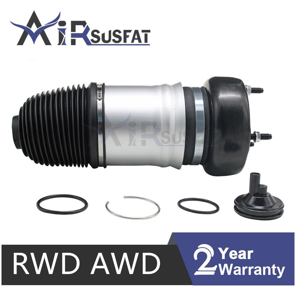 2X for Mercedes W205 C205 C-Class Front Air Suspension Spring Bags RWD AWD 13-20