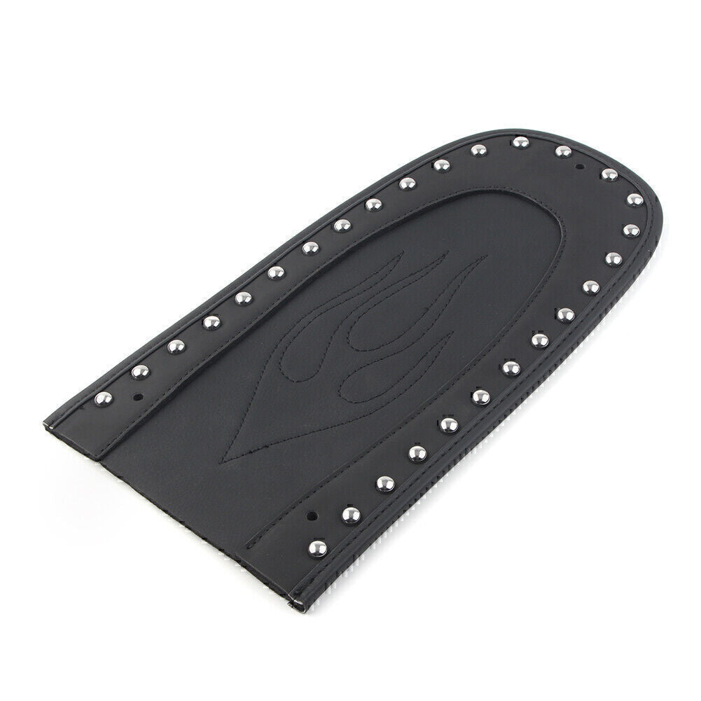 Leather Flame for Seat Rear mudguardBib for Harley Street Glide FLHX 2006-2019 Black Q
