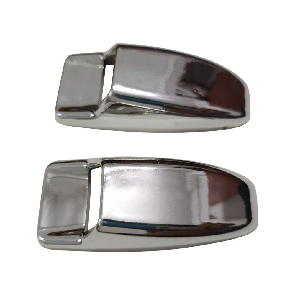 Pair Front Screen Windscreen Wiper Washer Jet Covers Cap Spray Nozzle Bonnet L+R