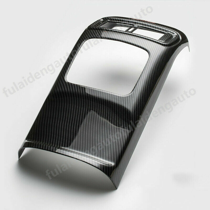 for Honda CR-V CRV 2017-2022 Carbon Fiber Rear Air Outlet Vent Panel Cover Trim