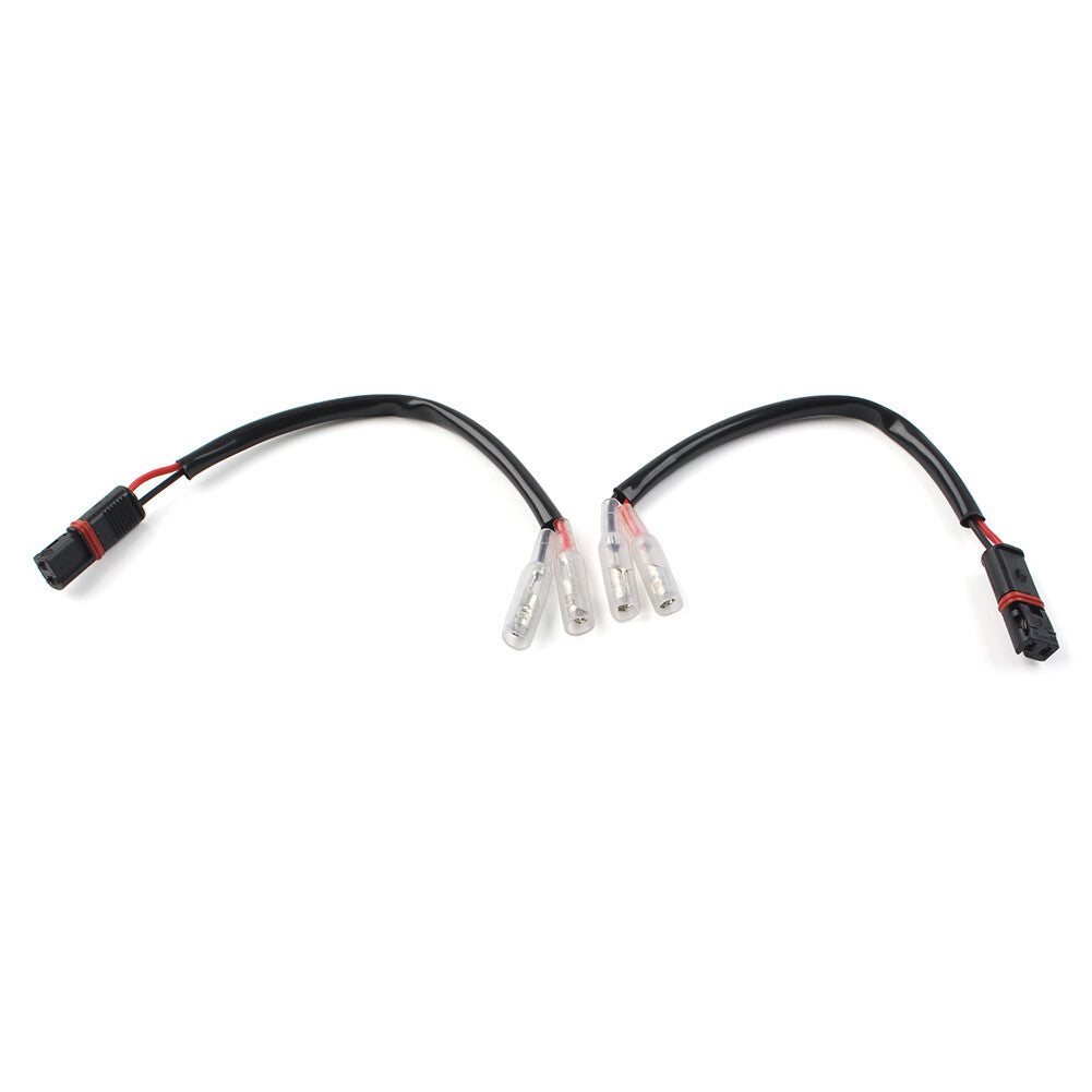 Pair Turn Signal Wire Adapter Plug Connector for BMW S1000RR R850GS R1200GS