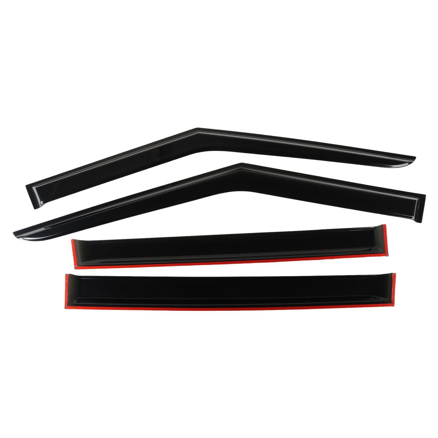 4Pcs Window Visors Rain Guards Deflectors For 2022 2023 for Mitsubishi Outlander