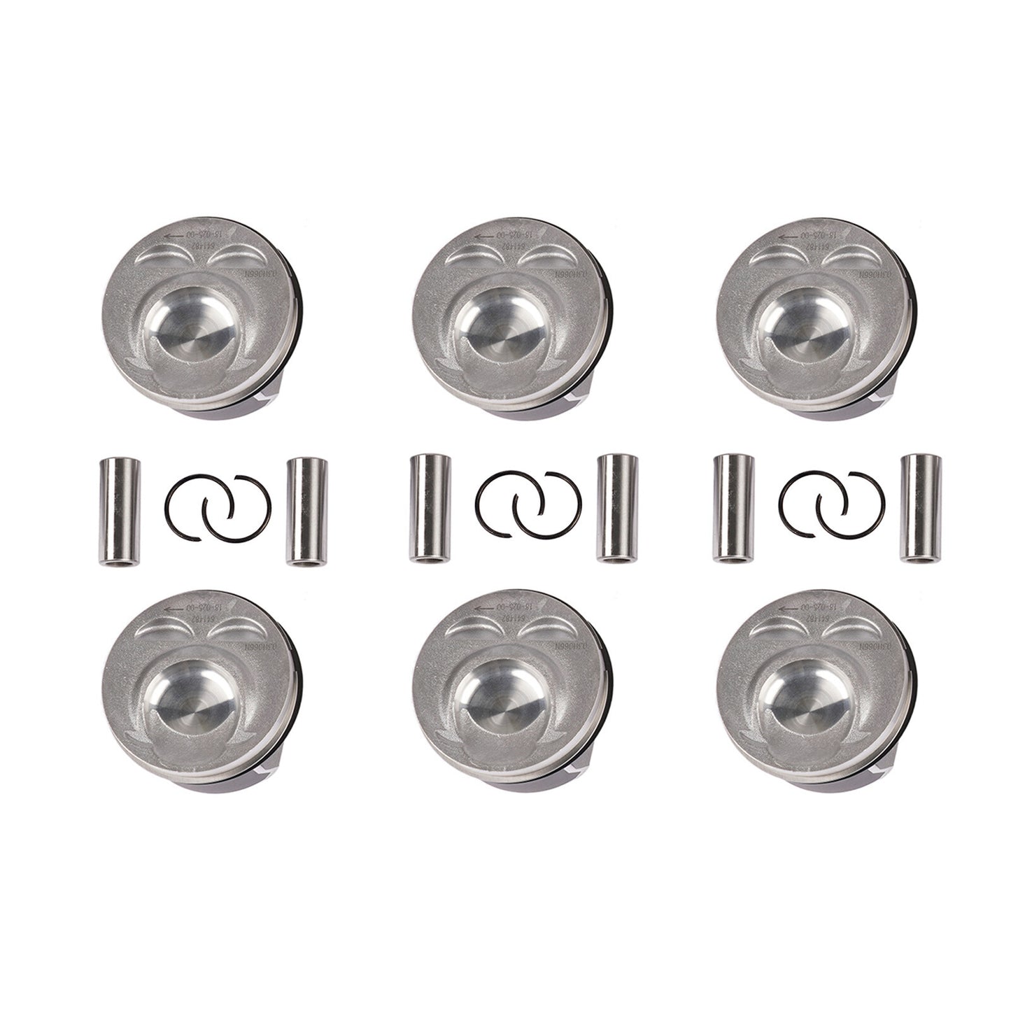 VR6 3.6L Engine Pistons Piston Rings Kit Fit for VW for Passat for AUDI Q7 for SKODA