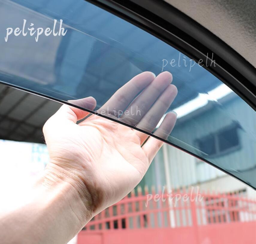 for Lexus LX600 2022-2024 Smoke Window Door Visors Rain Sun Guard Vent Shielding