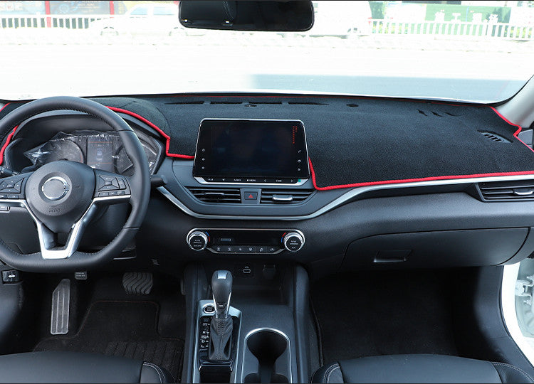 1X Dashmat Dashboard Cover Dash Cover Mat Red Anti-skid for Nissan Altima 19-22