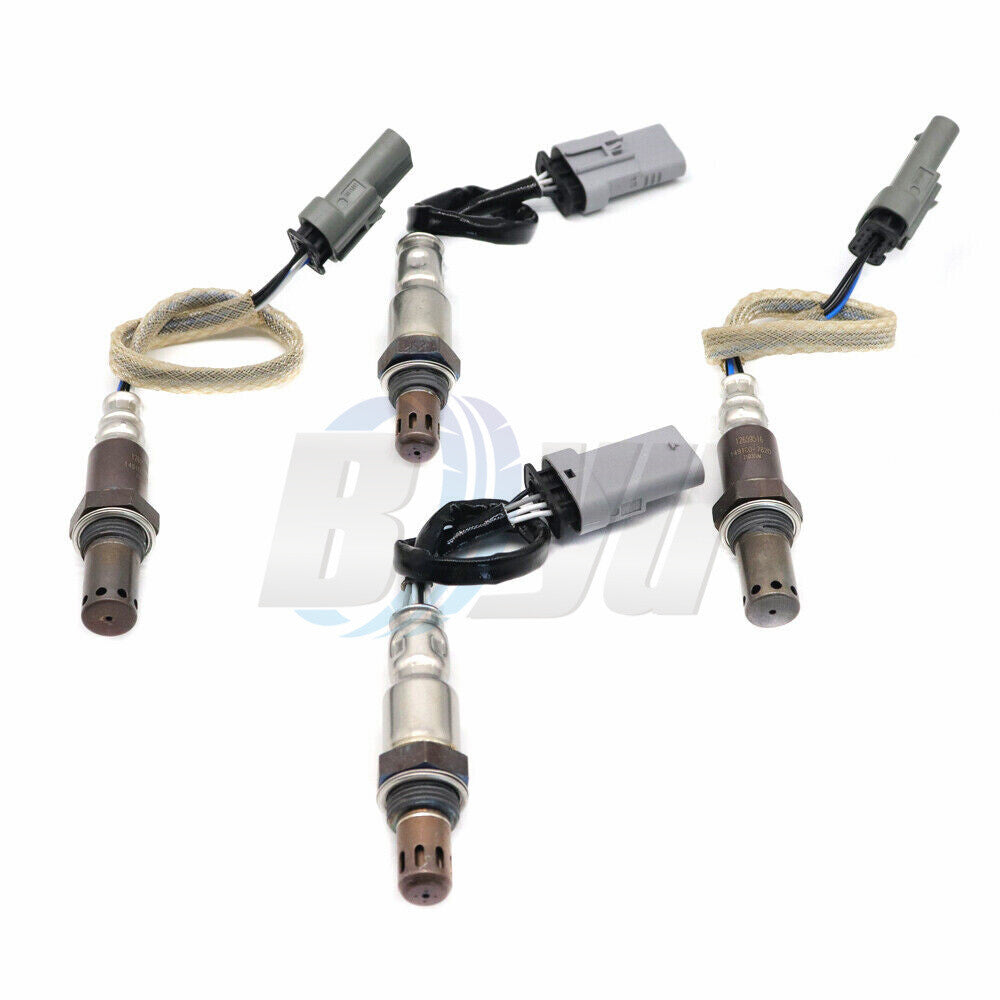 Oxygen sensor 4X Up+Downstream for Silverado 1500 2014-2017: 4.3L to 5.3L, 6.2L to - v