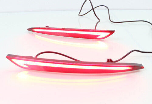 for Ford Mondeo Fusion 13-2018 Brake Fog Light LED Rear Bumper Light Assembly 2X