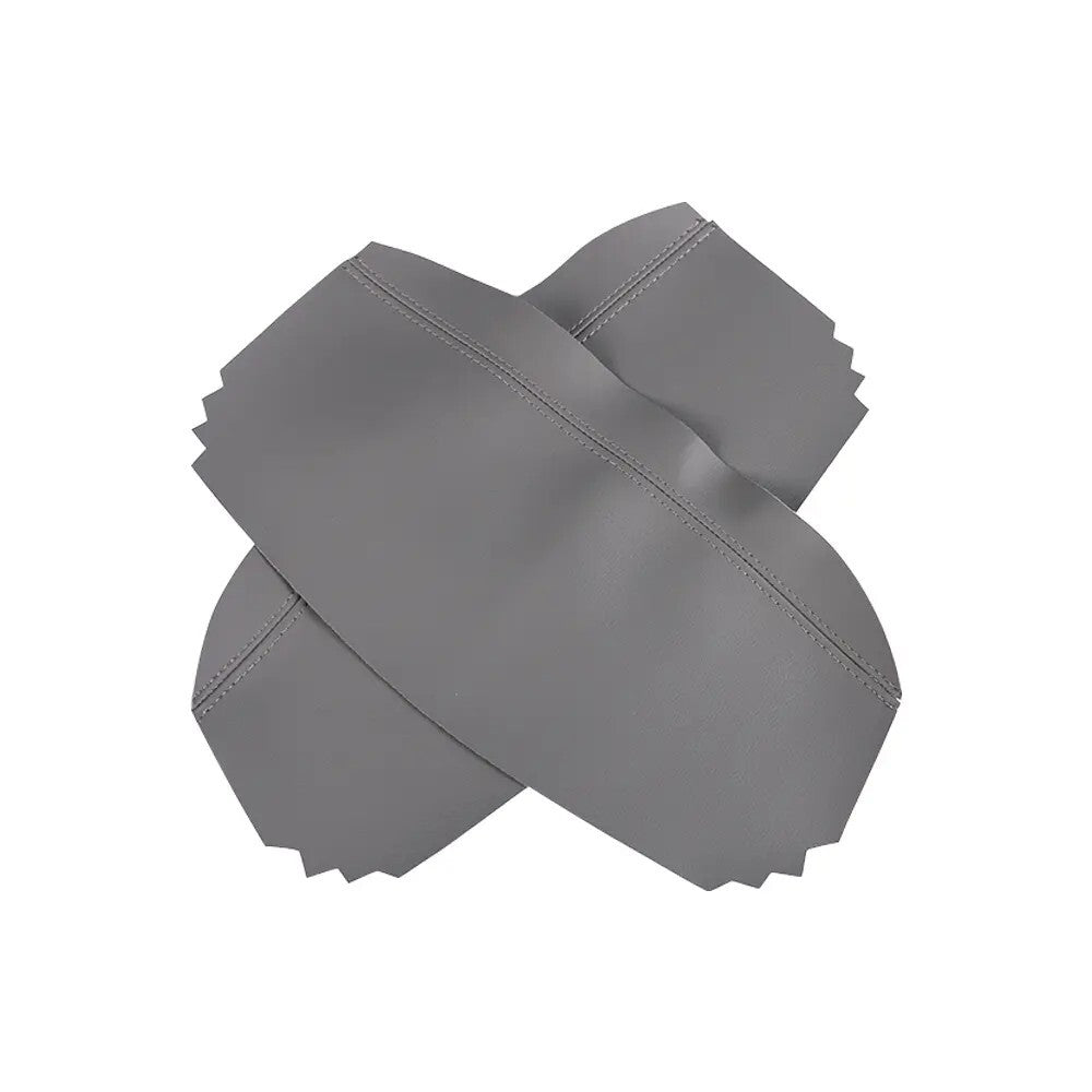 Pair For RL 2005-2010 Console Lid Armrest Cover Taupe Gray Synthetic Leather Q