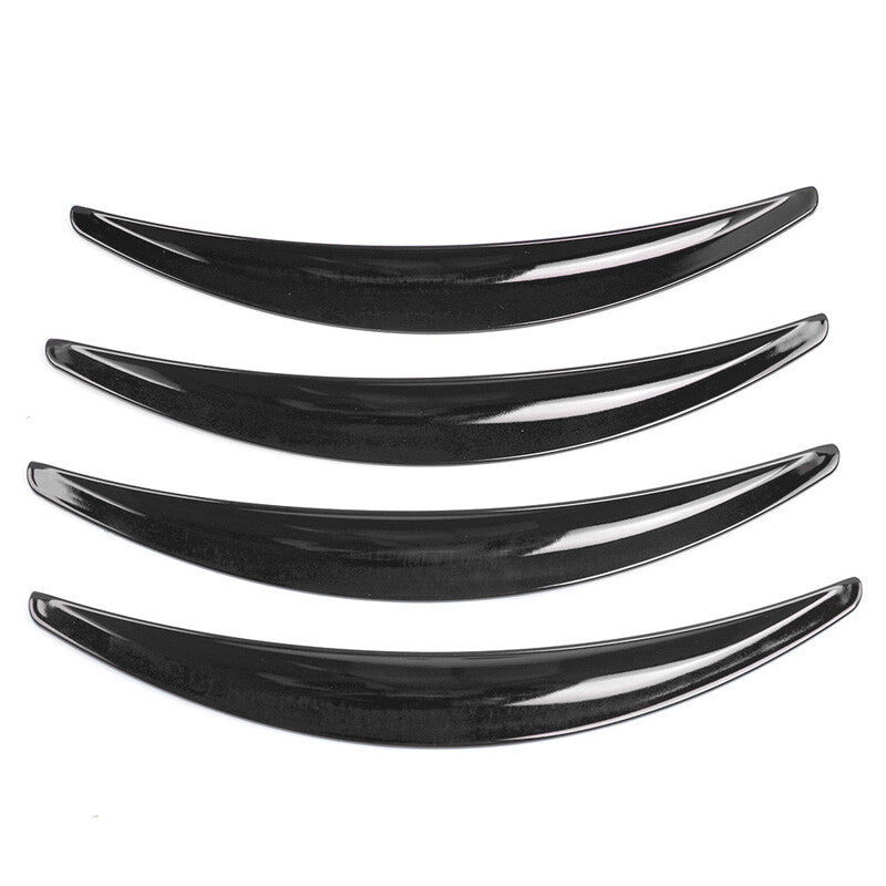 4-piece/set car wheel arch trim, lip trim strip, mudguard flash protection parts
