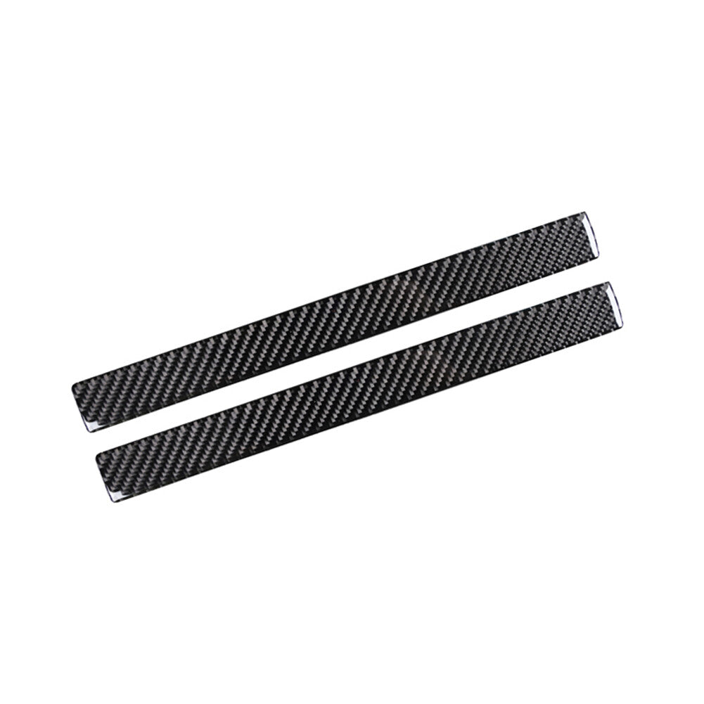 Carbon Fiber Radio Player Panel Cover Trim Sticker for Mustang 2005-2009 v