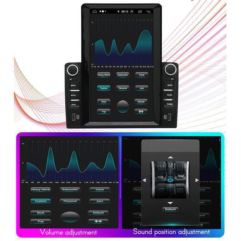 Car Radio GPS Bluetooth MP5 Player 1GB+16GB Android 10.0 2DIN 10.1 Stereo Video