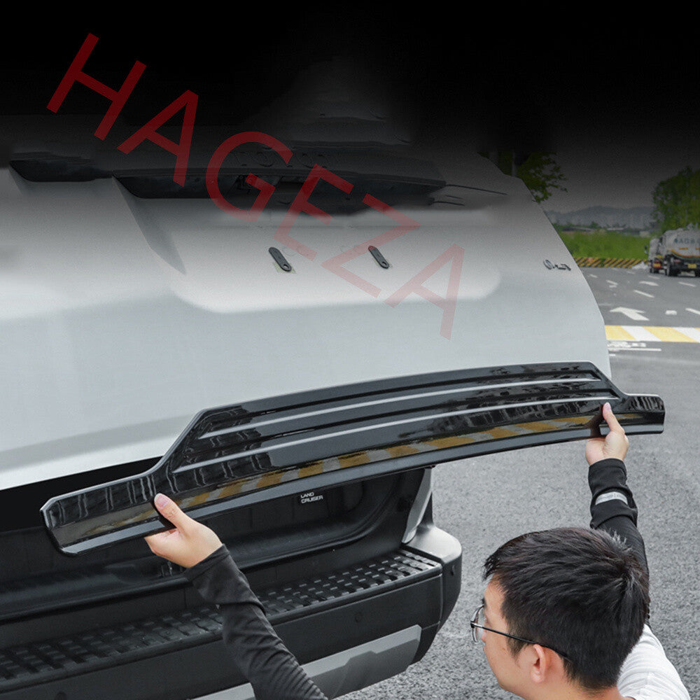 Gloss Black ABS Tailgate Molding Panel Cover For Toyot@ for Land Cruiser LC250 2024+